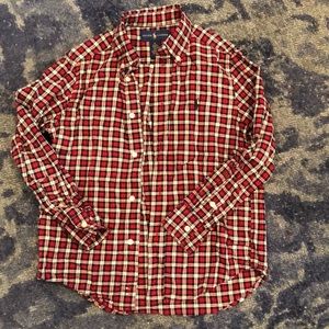 Ralph Lauren Boys Plaid Buttondown